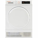Uscator de rufe VORTEX VUR7CWH01V, Condensare, 7 kg, 15 programe, Clasa B, alb, Panou electronic, Otel inoxidabil, 2700W