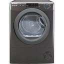 Uscator de rufe Candy CSOE H10A2TRER-S, Pompa de caldura, Wi-Fi, 10 kg, A++, Negru, 14 programe