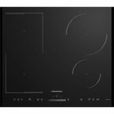 Plita incorporabila Grundig GIEI 624470 PF, Inductie, 4 arzatoare, Touch control, Negru, FlexiZone, Booster, Control Precis