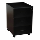Dulapior mobil Office Line, PAL, negru, 43x52x67 cm - Organizare eficienta si durabilitate pentru spatiul tau de lucru
