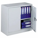Dulap metalic Ceha 80x38x75 cm, Gri, 2 Usi Batante, Capacitate 45 kg, Vopsea Anticoroziva, Yala Dubla - Calitate si Functionalitate intr-o Depozitare...