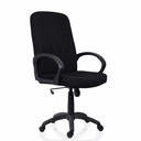 Scaun directorial Legend, interior din lemn, mecanism oscilant, negru, recomandat pentru birouri moderne