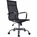 Scaun birou operational 3503BK, plasa, negru, ergonomic, reglabil in inaltime, ideal pentru birouri