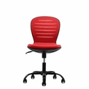 Scaun operational copil Flexy, rosu, mesh, reglabil inaltime, ergonomic, fara brate
