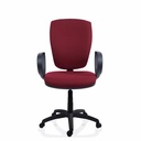 Scaun ergonomic rotativ Pegas C29, stofa grena, reglabil pe inaltime, confortabil si durabil