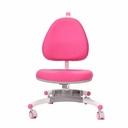 Scaun ergonomic pentru copii Ergo Tech, reglabil, roz, sustine coloana vertebrala, 420x430 mm, 120 kg