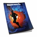 Caiet capsat RTC A4, 80 file, 60g, matematica, ideal pentru elevi si studenti