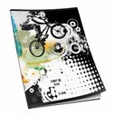 Caiet capsat RTC A5, 48 file, 60g, liniatura dictando, ideal pentru notite si exercitii
