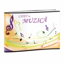 Caiet special ProDivers B5, 24 file, 60g, Muzica - Ideal pentru Note si Partituri