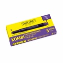 Cartuse cerneala Online Combi, Mov, Set 5 buc, Compatibile cu Sistemele Standard Online si Stilouri Lamy