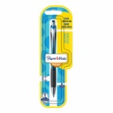 Pix Papermate Inkjoy 550 RT, albastru, cerneala gel, varf de 1 mm, mecanism retractabil, grip ergonomic