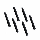 Patroane Cerneala Scurte Negru, 6 Bucati/Cutie, Compatibile cu Stilouri Rezervor Scurt