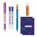 Set Papermate - 2 Stilouri Reincarcabile, Creion Mecanic 1.3 mm, Mine 1.3 mm, 2 Caiete A5
