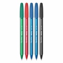 Set 5 pixuri Papermate Inkjoy 100C, Scriere Eficienta, Design Ergonomic, Cerneala Gel, Culori Standard