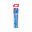 Set 3 pixuri Stabilo Excel 828, M, 0.45 mm, albastru, blister eco