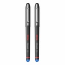 Set 2 rollere Rotring Tikky, albastre, varf Needle Point, cerneala lichida, clip metalic