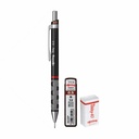 Set Rotring Tikky III Original, Creion Mecanic 0.5 mm, Mine HB si Radiera Tikky 40, Ambalaj Blister