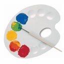 Pensula scolara Morocolor Primo nr. 6, Varf Moale, Constructie Durabila, Design Ergonomic
