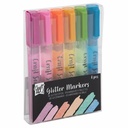 Set 6 markere Creative Craft ID cu sclipici, adauga stralucire proiectelor tale creative