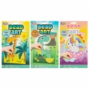Set creativ Mozaic Bead Art Grafix 25x15 cm, activitate educativa si distractiva pentru copii, sigur si non-toxic