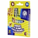 Creioane cerate Astra, 12 culori vibrante, pentru desen artistic