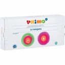 Tempera Morocolor Primo, 25 ml, 12 culori - Calitate Superioara, Culori Vibrante, Versatilitate Extinsa