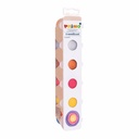 Tempera Morocolor Primo, Culori Metalice Vibrante, 25 ml/tub, Set 6 Culori