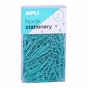 Set agrafe Apli 28 mm, 140 buc, culori diverse pentru organizare colorata