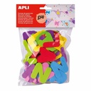 Set Litere Apli, 104 buc, culori vii, material durabil, activitati creative