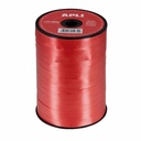 Panglica rosie Apli, 7 mm x 500 m, pentru ambalarea cadourilor, culoare vibranta