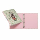Caiet mecanic Anneke A4 cu 4 inele, organizare personalizata, coperte personalizabile
