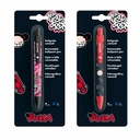 Pix cu mecanism Pucca, design original, cerneala albastra, perfect pentru fani, variante diverse