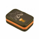 Penar Majewski Trex St Right, 3 compartimente, rechizite scolare colorate, design T-Rex, dimensiuni ideale