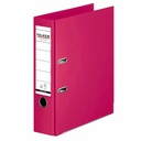 Biblioraft Falken Chromocolor, 80 mm, fucsia, durabil si lavabil, capacitate 600 coli