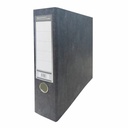 Biblioraft Basic 75 mm, Marmorat, 10 bucati/cutie, Organizare Documente A4