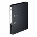 Biblioraft Falken Chromocolor, 50 mm, negru, plastifiat PP, durabil, capacitate 350 coli
