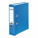 Biblioraft Falken plastifiat 50 mm, bleu, rezistent la uzura, capacitate 350 coli