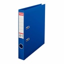 Biblioraft Esselte No.1 Power, PP/PP, A4, 50 mm, albastru, capacitate 350 coli, mecanism No.1, garantie 3 ani