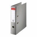 Biblioraft Esselte Economy 75 mm gri, PP, A4, capacitate 500 coli, protectie durabila