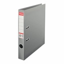 Biblioraft Esselte No.1 Power, PP/PP, A4, 50 mm, gri, Capacitate 350 coli, Mecanism No.1, FSC®, Garantie 3 ani