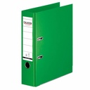 Biblioraft Falken Chromocolor, 80 mm, Verde Deschis, Durabil si Lavabil, Capacitate 600 coli