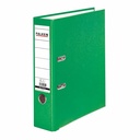Biblioraft Falken plastifiat 80 mm verde deschis, rezistent, capacitate 600 coli