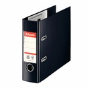 Biblioraft Esselte Power pentru banci, A5, 75 mm, VIVIDA negru, capacitate 480 coli