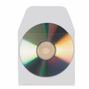 Buzunar autoadeziv CD/DVD 3L Office, 10 buc/set, protectie durabila, antistatic, polipropilena