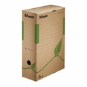 Cutie de arhivare Esselte Eco 10 cm, Carton Reciclat, Dimensiuni 100x327x233 mm, Certificata FSC