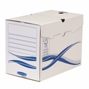 Cutie arhivare Fellowes Basic, 340x255x200 mm, carton reciclabil, ambalaj 25 buc - Organizare eficienta si eco-friendly