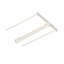 Alonje Fellowes de Mare Capacitate, Plastic Reciclat, Alb, 85 mm, Set 100 buc - Organizare Eficienta a Documentelor
