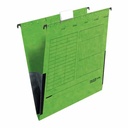 Dosar plic Falken, carton, verde, 25 bucati/cutie