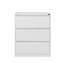 Clasificator metalic dublu, 84x62x102 cm, gri, durabil si spatios, pentru organizarea eficienta a documentelor