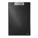Clipboard Esselte Standard, PP, negru, ideal pentru A4, cu capacitate de 200 coli